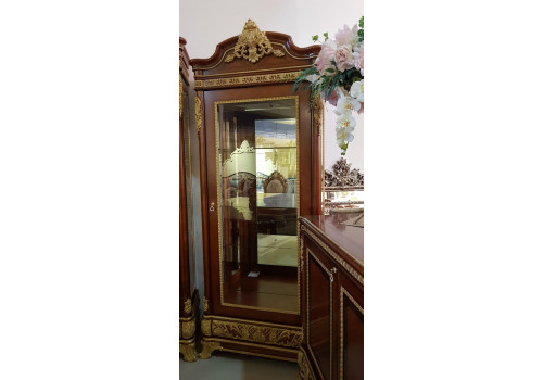 Витрина 1-но дверная, (левая, правая), Монарх, орех