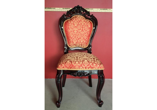 Стул мягкий РОЗА Могано глянец