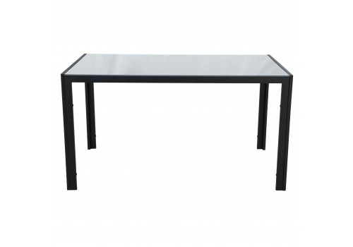 Стол  MK-7000-BL обеденный стеклянный