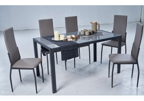 Стул  MK-7001-BL 49х42х100 см Черный