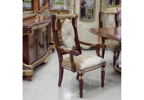 Кресло  Love орех СМ11