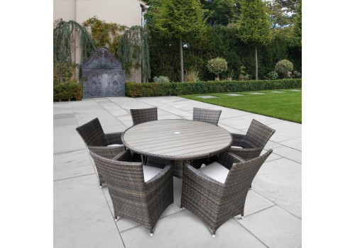 Комплект плетеной мебели AFM-190 Brown/Light 6Pcs