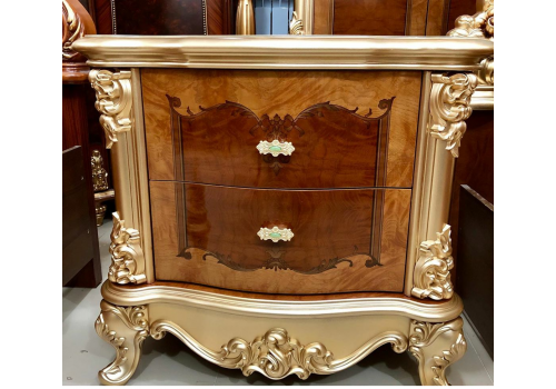 Спальня  Капри-D  6-дв 9652 орех