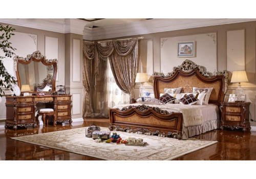 Кровать  972  св. орех