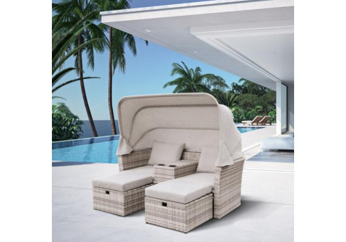 Комплект плетеной мебели AFM-330A Beige
