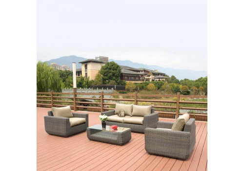 Комплект мебели с диваном AFM-4018B Grey