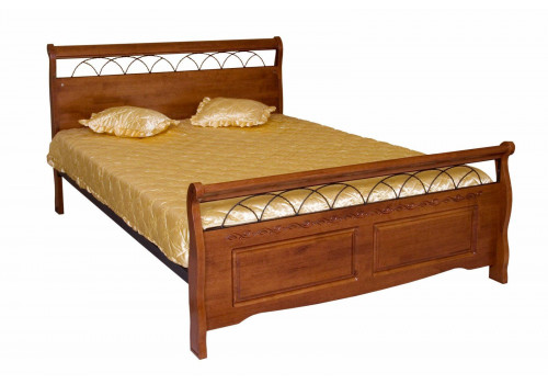 Кровать Агата 836-SNS-KD MK-2102-RO двуспальная 140х200 см