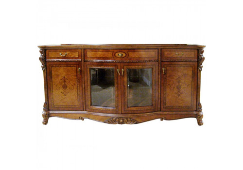 Комод столовый АНГЕЛИНА ANGELINA BG114 (BG-D20- BUF), темный орех