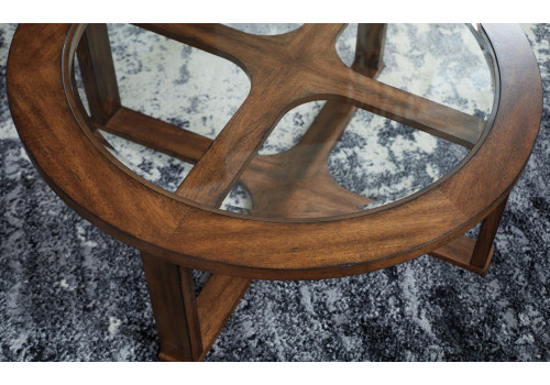 Комплект Hannery  T725-8 (журнальный столик и 4 табурета)