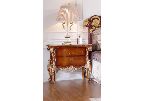 Тумба прикроватная АСНАГИ 3920, орех