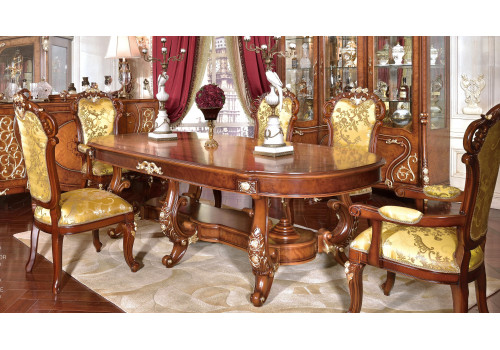 Стол обеденный АСНАГИ 3921D, орех