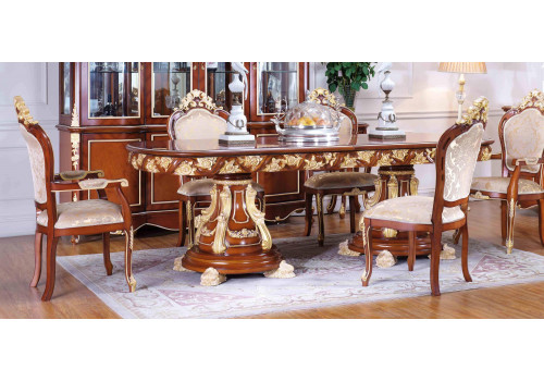 Стол обеденный АСНАГИ 3923, орех