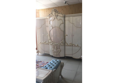 Шкаф 6-дверный Аталанта 3905, белый