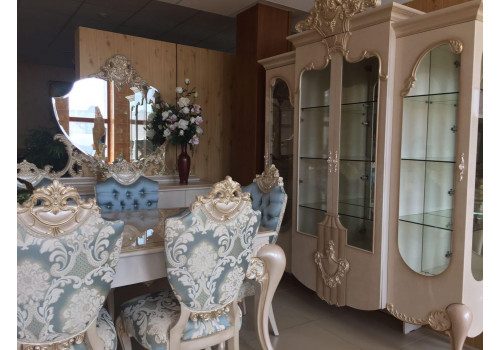 Витрина 4-дверная Аталанта 3905, беж