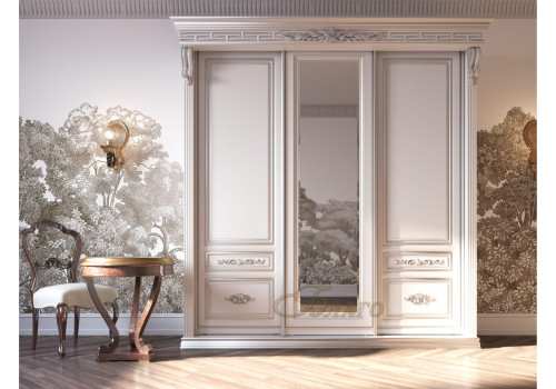 Шкаф-купе 3-х дв. Классика Б8.72-3 карамель