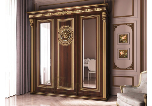 Шкаф-купе 3-х дв. Б8.72-3 Классика Орех  Версаче