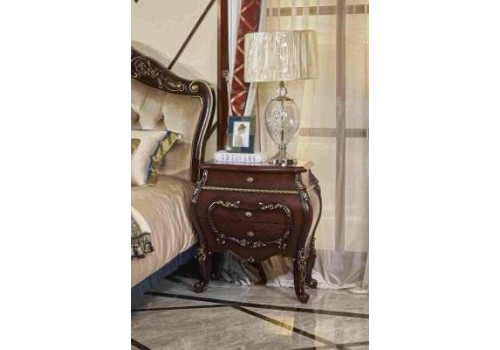 тумба прикроватная МИЛАНА 613, орех