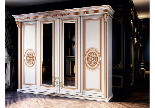 Шкаф-купе  Благо 8  Классика 4х. ств. Б8.72-4/1 декор овал