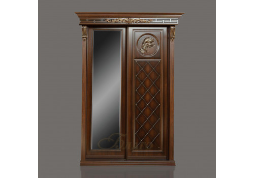 Шкаф-купе  Благо  Классика МДФ Б8.72-2/1 орех