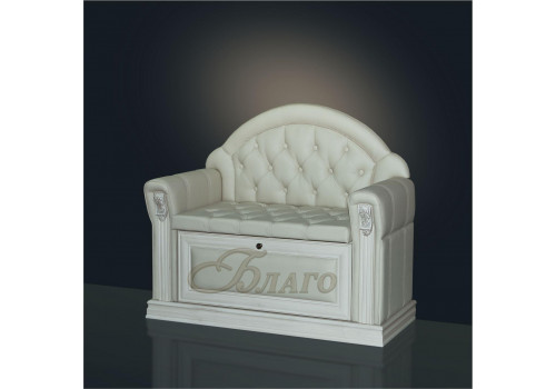 Банкетка Б 5.12-4 Карамель/Беж