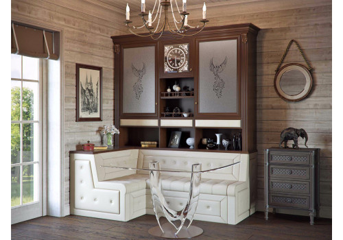 Буфет над диваном Б7.4-2 орех