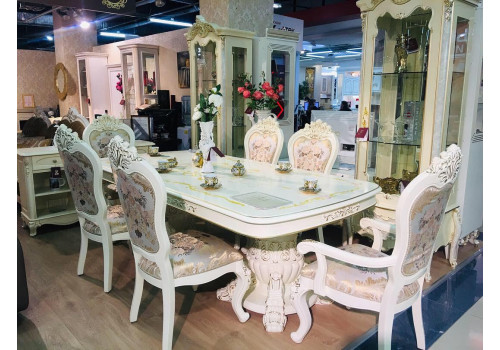 Стол  Батичелла new , 24*320, слоновая кость