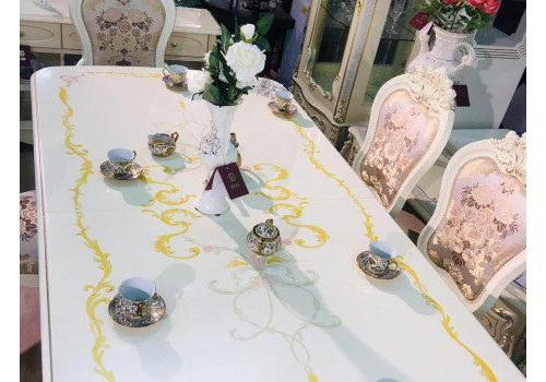 Стол  Батичелла new , 24*320, слоновая кость