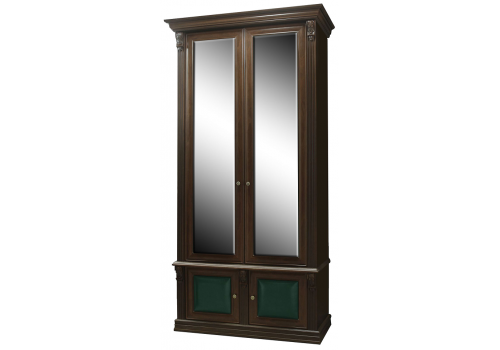 Шкаф 2-х створчатый с зеркалами Б5.15-2 Орех