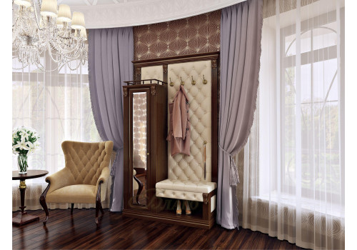 Прихожая Б5.11-5 Орех /Бежевый