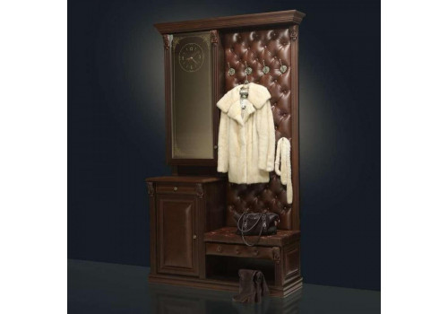 Прихожая с тумбой и зеркалом открытым Б5.11-1