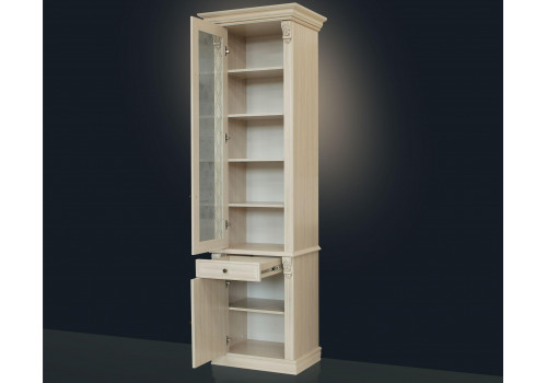 Шкаф для книг 1-ств. Б5.15-5 Карамель