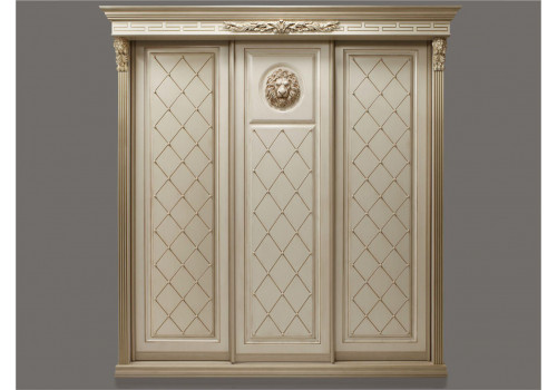 Шкаф-купе  2-х ств.  Благо 8  Б8.60-3/2 карамель