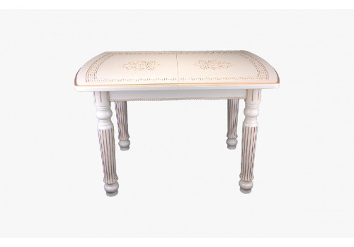 Стол Бристоль Близнецы прямой раздвижной 140 см