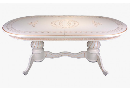 Стол Версаль  Близнецы овал на тумбах,раздвижной  200 см