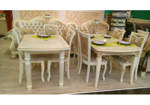 Стол Бристоль Близнецы   ШПОН,раздвижной   120 см