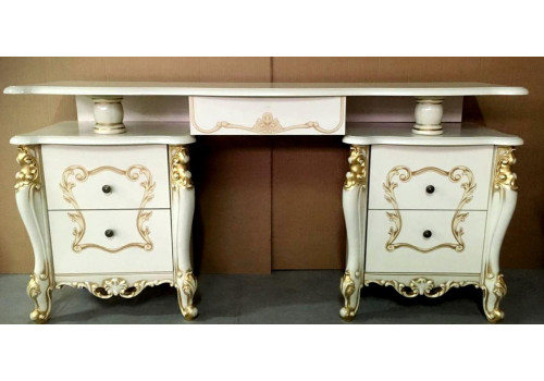 Комплект 4-х дверный «Джоконда» крем глянец, комод без зеркала 