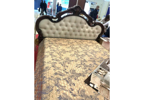 Кровать 2-х спальная 1800*2000 ИРИНА орех глянец