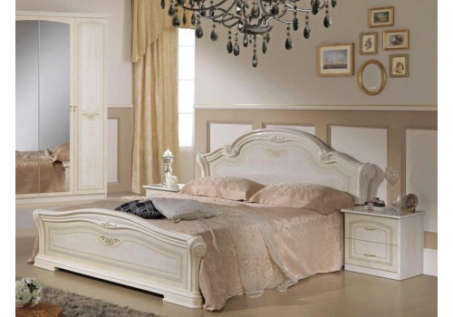 Диван Ассоль крем бирюза глянец