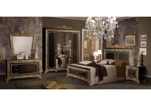 Комод с зеркалом КАТЯ чер