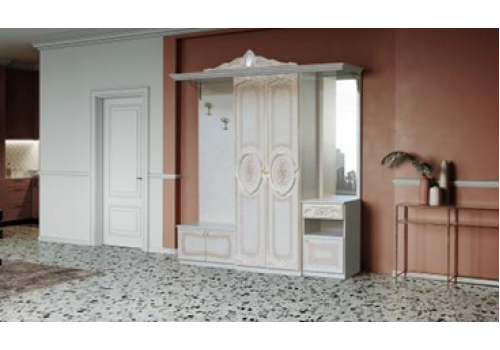 Прихожая 1 РОЗА Бежевый