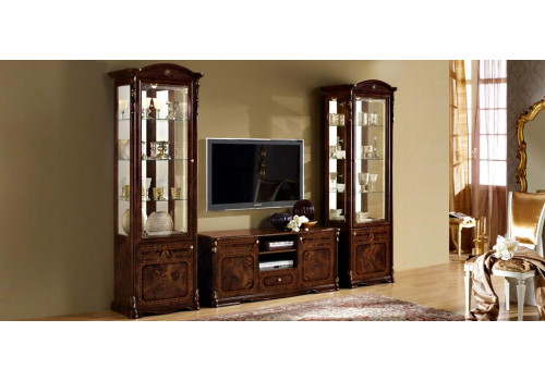 Гостиная  РОЗА - ТАЛИЯ  ТВ Группа орех глянец