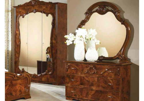 Шкаф 3-х дверный с зеркалами ТИЦИАНА