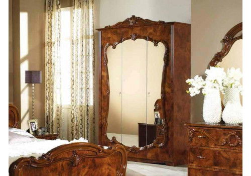 Шкаф 3-х дверный с зеркалами ТИЦИАНА