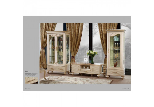 Витрина 1-дверная  Диана DIANA 907 , беж