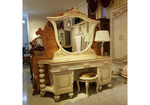 Стол туалетный С/З ДИАНА DIANA 907, слоновая кость