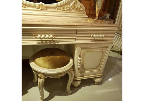 Пуф ДИАНА DIANA 907, слоновая кость