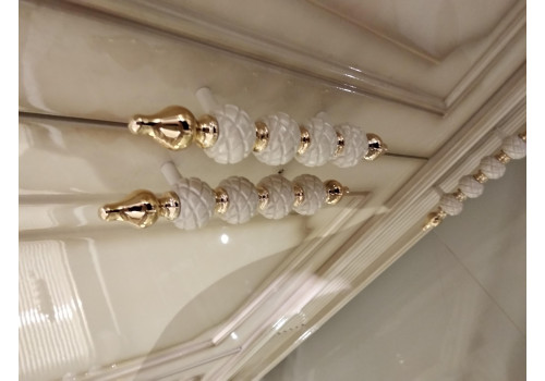 Спальня ДИАНА DIANA 907, c 3-дверным шкафом, слоновая кость