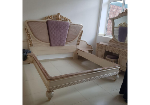 Спальня ДИАНА DIANA 907, c 3-дверным шкафом, слоновая кость