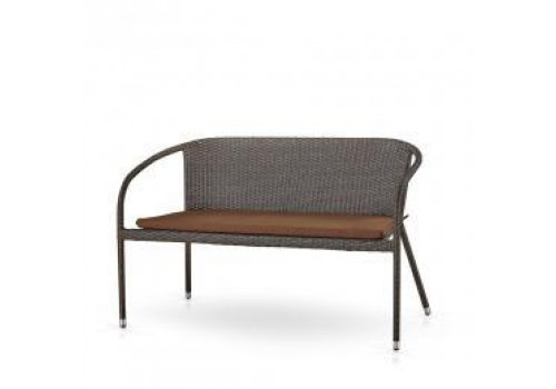 Плетеный диван S59B-W65 Light Brown