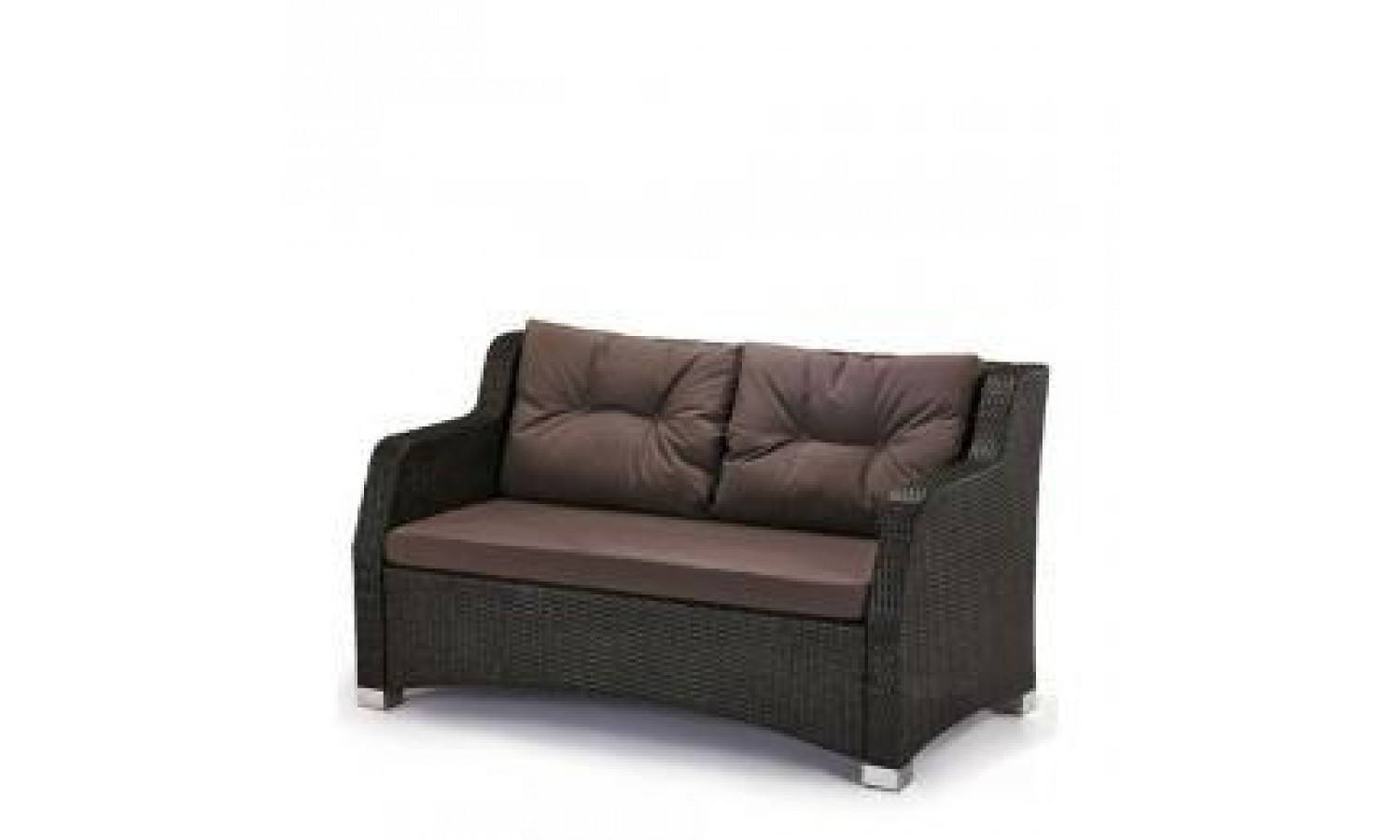 Плетеный диван S51A-W53 Brown